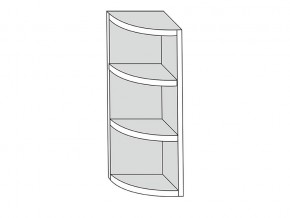 19.30.0р Полка угловая (h=913) радиусная  ЛДСП УНИ в Трёхгорном - tryohgornyj.magazin-mebel74.ru | фото