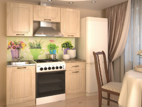Кухонный гарнитур 6 Грецкий орех 1600 в Трёхгорном - tryohgornyj.magazin-mebel74.ru | фото