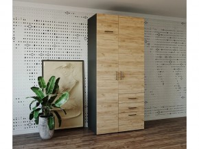 Шкаф распашной 1050А Дуб крафт в Трёхгорном - tryohgornyj.magazin-mebel74.ru | фото